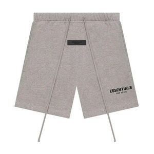 Fear of God ESSENTIALS Dark Oatmeal Shorts Size L NWT